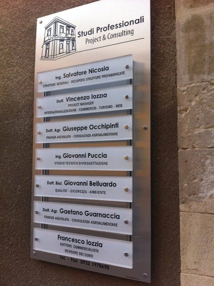 Metal Directory Board Sign